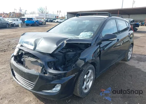 2014 Hyundai Accent Se from USA, damaged, VIN KMHCU5AE2EU164144